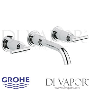 Grohe Atrio Three-Hole Basin Mixer S-Size - 2008 to 2012 - Tap Spare Parts 20169000 GEN1